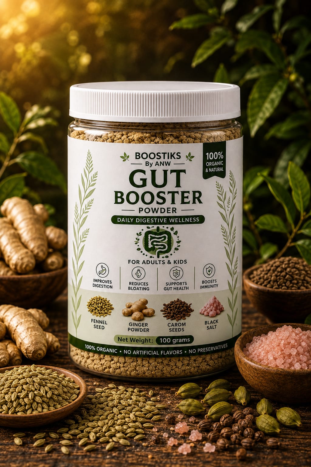 Natural Digestive Support |Organic Gut Booster - Image 2